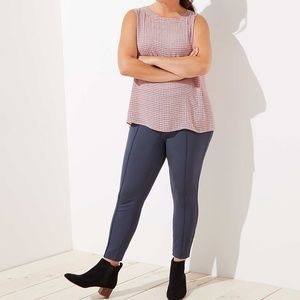 NWT Loft seamed  ponte leggings